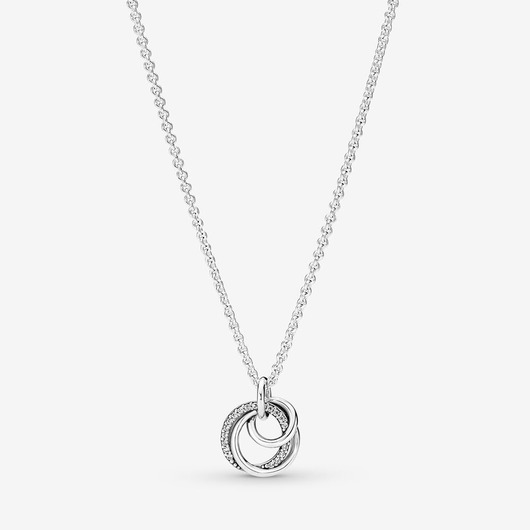 Juweel Pandora Family Always Encircled Pendant Necklace 391455C01-60 