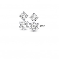 Juweel Gento Oorstekers Zilver925 MA36 Juweel Gento Oorstekers Zilver925 MA36