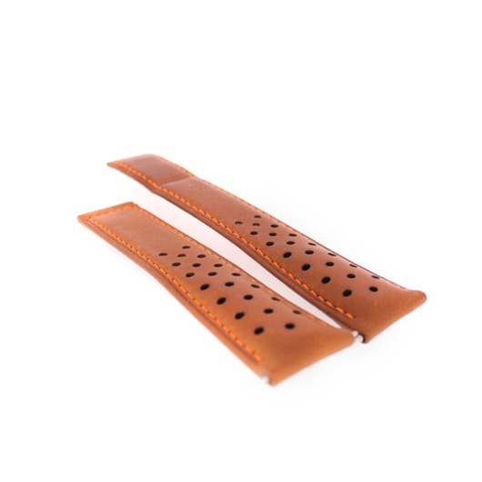  Tag Heuer Strap FC6455 bruin leer  '62222-565-TWDH'