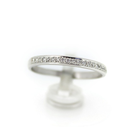 Juweel Ring Witgoud 18 karaat Briljant '62128-1025-TWDH'