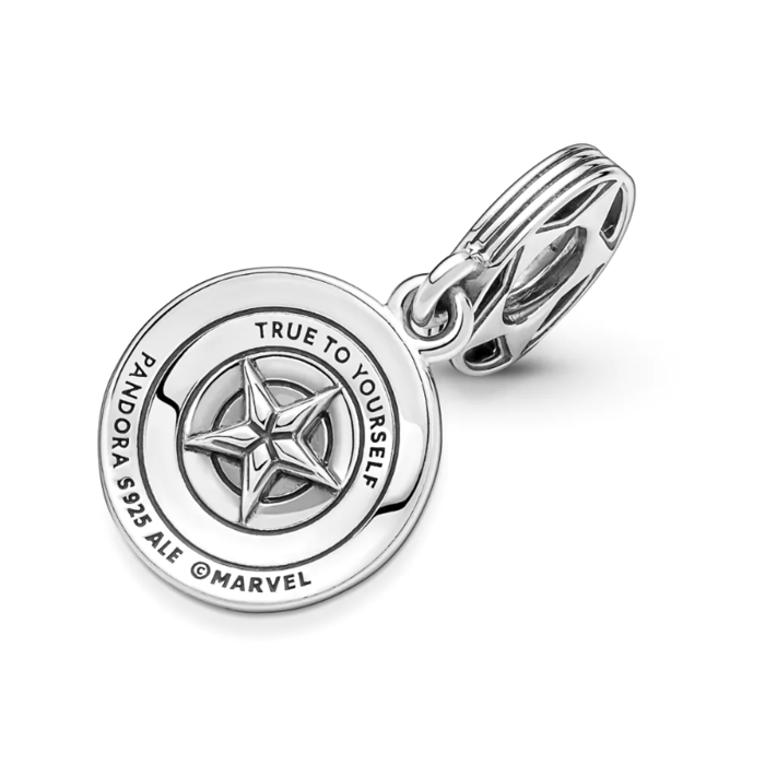 Juweel Pandora Marvel The Avengers Captain America Shield 790780C01 