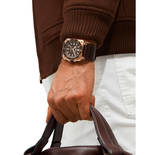 Horloge Bell & Ross BR 03-92 Diver Brown Bronze Limited Edition