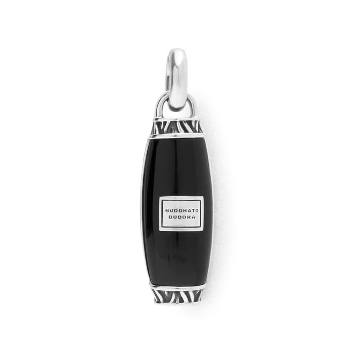 Juweel BUDDHA TO BUDDHA KATJA BLACK ONYX PENDANT SILVER 689 