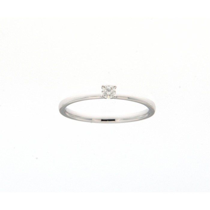 Juweel Beheyt ring solitaire 18 karaat witgoud diamant 91MF30/A