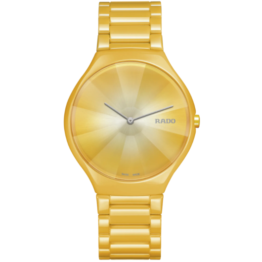 Horloge Rado True Thinline Great Gardens of the World Yellow Summer R27122252