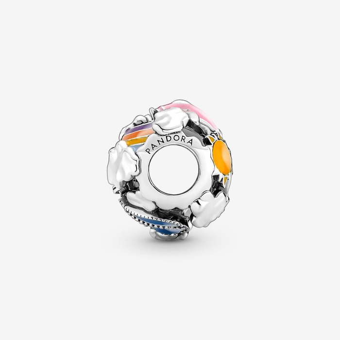 Juweel Pandora Fly Away Rainbow Sky & Travel Charm 791695C01