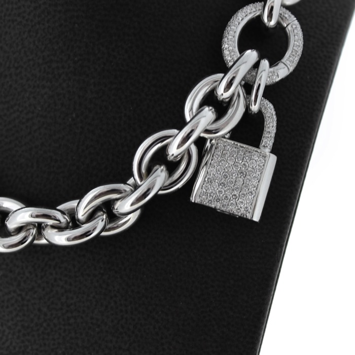 Juweel Collier witgoud 18karaat briljanten '62967-1034-TWDH'