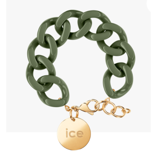 Juweel ICE Jewellery Chain Bracelet Khaki Gold 020923