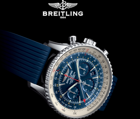 Navitimer GMT Aurora Blue