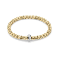 Juweel Fopé Eka armband 18karaat geelgoud 721B BBR Y Juweel Fopé Eka armband 18karaat geelgoud 721B BBR Y