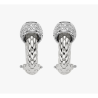 Juweel Fopé Solo Oorstekers 18karaat witgoud OR634 BBR W Juweel Fopé Solo Oorstekers 18karaat witgoud OR634 BBR W