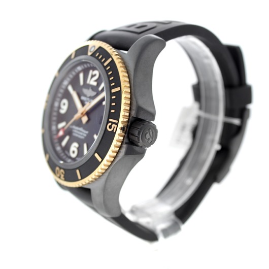 Horloge BREITLING SUPEROCEAN AUTOMATIC 46 BLACKSTEEL/GOLD U17368221B1S1