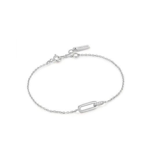 Juweel Ania Haie Glam Rock Silver Glam Interlock Bracelet B037-01H Juweel Ania Haie Glam Rock Silver Glam Interlock Bracelet B037-01H