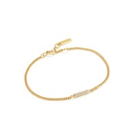 Juweel Ania Haie Glam Rock Goldplated Glam Bar Bracelet B037-02G Juweel Ania Haie Glam Rock Goldplated Glam Bar Bracelet B037-02G