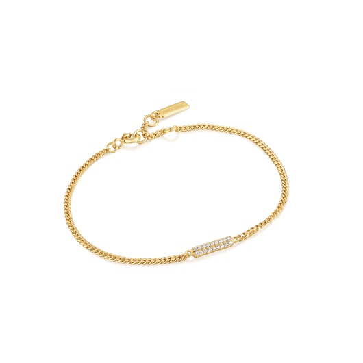Juweel Ania Haie Glam Rock Goldplated Glam Bar Bracelet B037-02G Juweel Ania Haie Glam Rock Goldplated Glam Bar Bracelet B037-02G