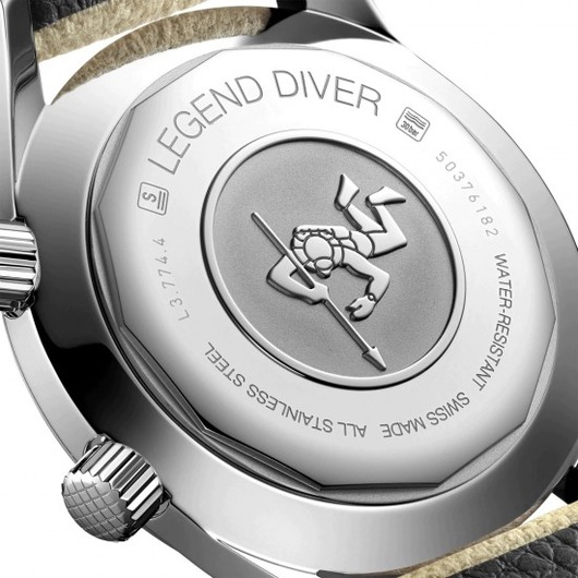 Horloge Longines Legend Diver Watch L3.374.4.30.2