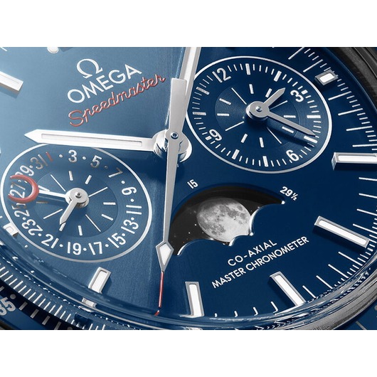 Horloge Omega Speedmaster 304.33.44.52.03.001 Moonphase Co-Axial Master Chronometer Chronographe