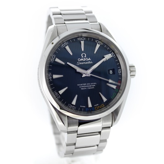 Horloge OMEGA AQUATERRA PYEONGCHANG 2018 522.10.42.21.03.001 'CV-594-TWDH'