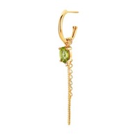 Juweel DIAMANTI PER TUTTI DOLCE MARE SINGLE HOOP EARRING M2039 YELLOW Juweel DIAMANTI PER TUTTI DOLCE MARE SINGLE HOOP EARRING M2039 YELLOW