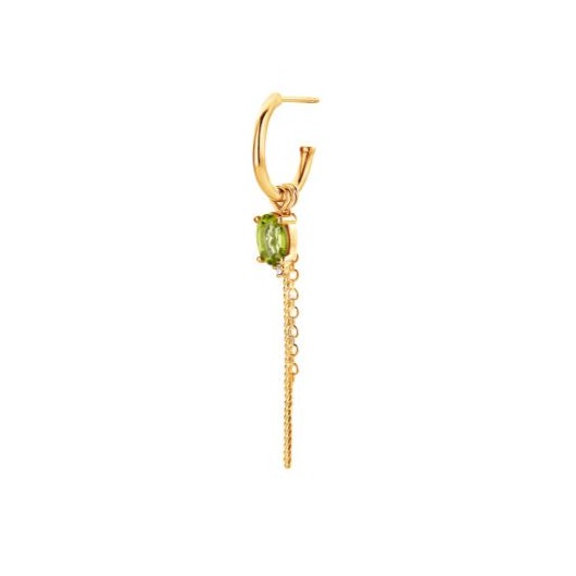 Juweel DIAMANTI PER TUTTI DOLCE MARE SINGLE HOOP EARRING M2039 YELLOW Juweel DIAMANTI PER TUTTI DOLCE MARE SINGLE HOOP EARRING M2039 YELLOW