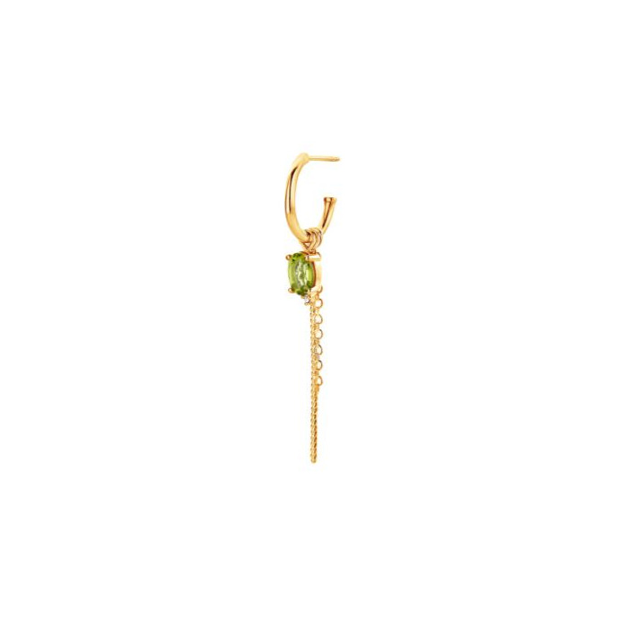 Juweel DIAMANTI PER TUTTI DOLCE MARE SINGLE HOOP EARRING M2039 YELLOW