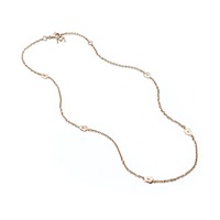 Juweel Mattioli Puzzle Chanel necklace rosé gold MCT054R007 Juweel Mattioli Puzzle Chanel necklace rosé gold MCT054R007