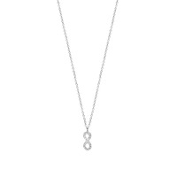 Juweel DIAMANTI PER TUTTI INFINITY NECKLACE M2044 WHITE Juweel DIAMANTI PER TUTTI INFINITY NECKLACE M2044 WHITE