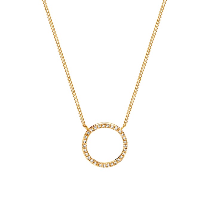 Juweel DIAMANTI PER TUTTI MARS NECKLACE M2111 YELLOW