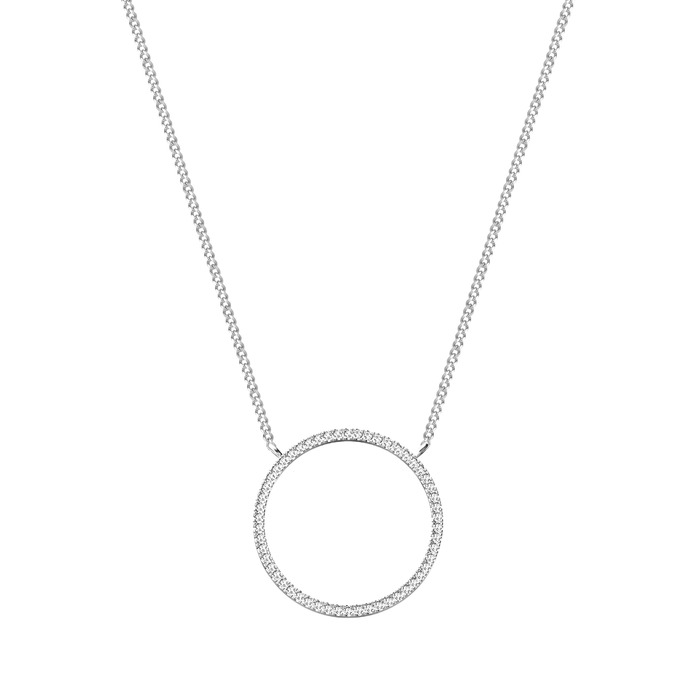 Juweel DIAMANTI PER TUTTI JUPITER NECKLACE M2112 WHITE 
