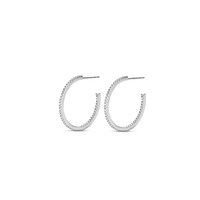 Juweel DIAMANTI PER TUTTI EVER HOOP EARRINGS M2153 WHITE Juweel DIAMANTI PER TUTTI EVER HOOP EARRINGS M2153 WHITE