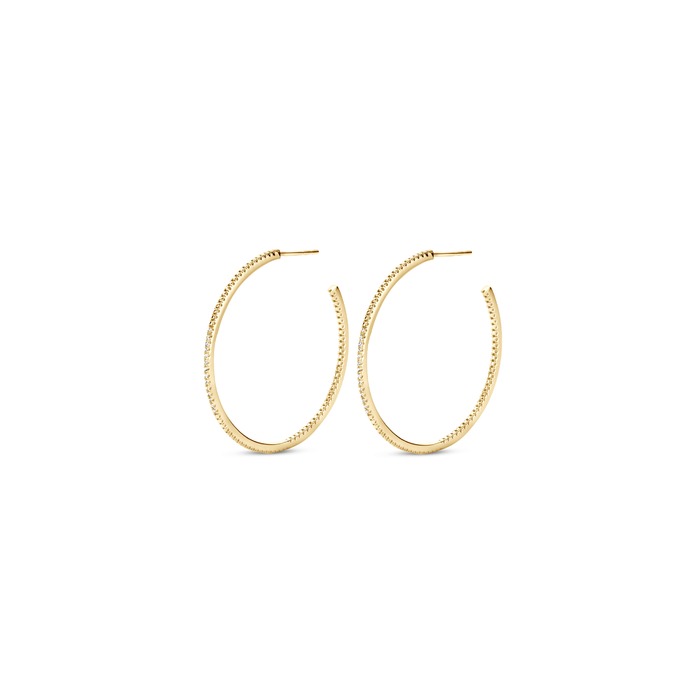 Juweel DIAMANTI PER TUTTI EVER HOOP EARRINGS M2154 YELLOW