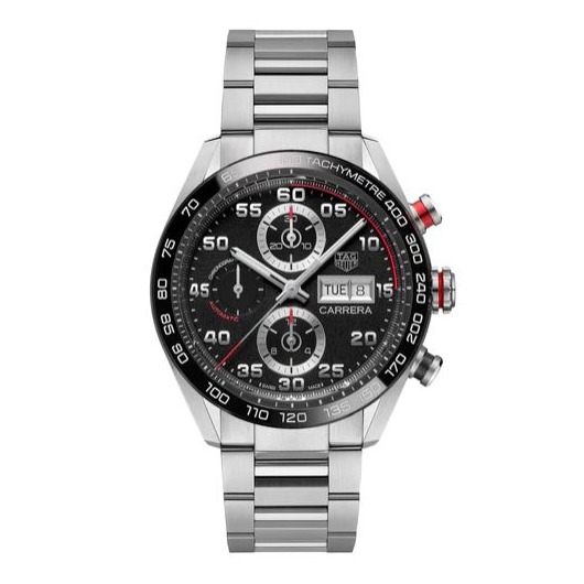 Deze TAG HEUER CARRERA Automatic Chronograph 44 CBN2A1AA.BA0643 is