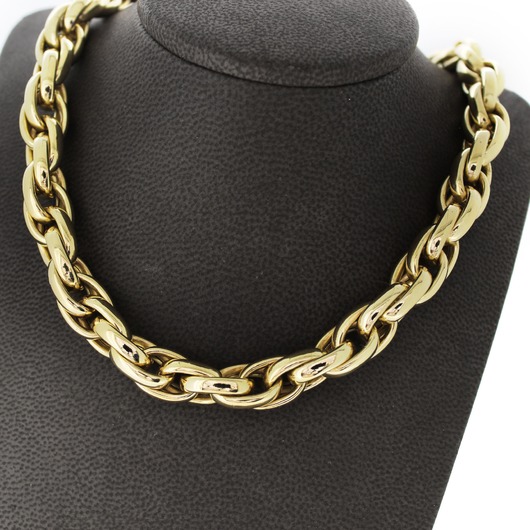 Juweel Collier Geelgoud 18 karaat 'CV-1053-TWDH' Juweel Collier Geelgoud 18 karaat 'CV-1053-TWDH'