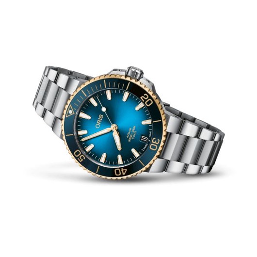 Horloge Oris Aquis date caliber 400 01400 7769 6355-07