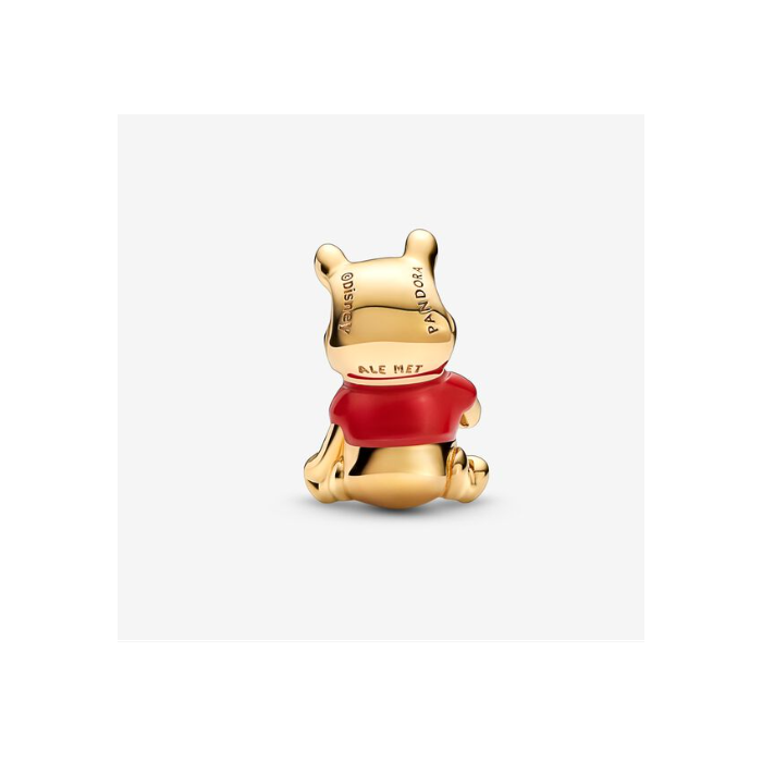Juweel Pandora Disney Winnie The Pooh Bear Bedel Zilver925 762212C01