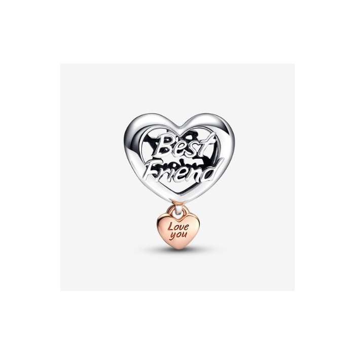 Juweel Pandora Moments Love You Best Friend Heart Bedel 782243C00
