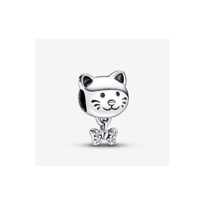 Juweel Pandora Moments Pet Cat & Bow Bedel 792255C01