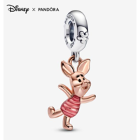 Juweel Pandora Disney Winnie the Pooh Piglet Dangle Bedel Rosé Zilver 782208C01 Juweel Pandora Disney Winnie the Pooh Piglet Dangle Bedel Rosé Zilver 782208C01