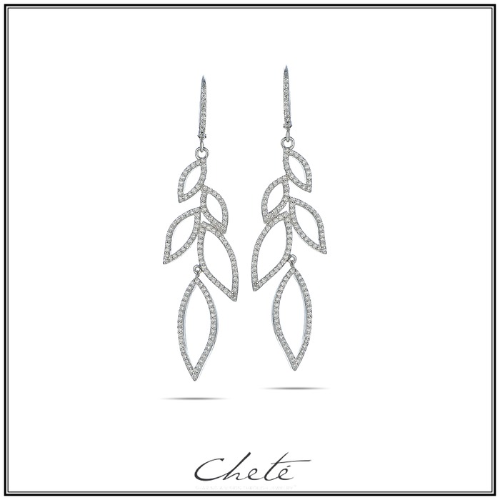 Juweel Zels Cheté Oorbellen Zilver925 CL62-0466