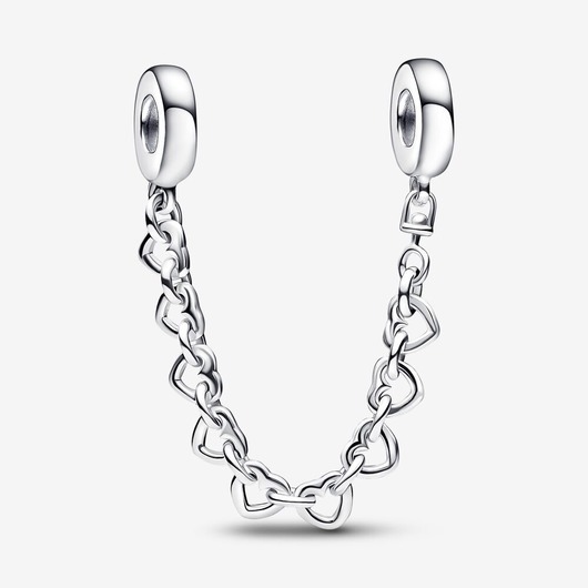 Juweel Pandora Moments Linked Hearts Safety Chain 792274C00-05