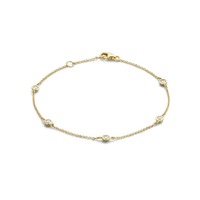 Juweel Blush Armband Geelgoud 14 karaat Zirconium 2187YZI Juweel Blush Armband Geelgoud 14 karaat Zirconium 2187YZI