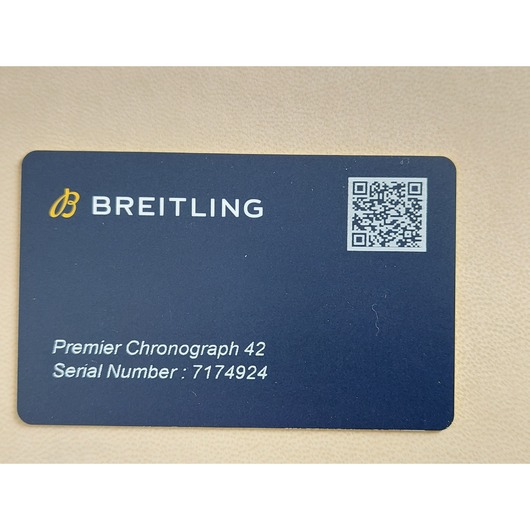 Horloge Breitling Premier Chronograph 42 A13315351C1P1 'CV-607-TWDH'