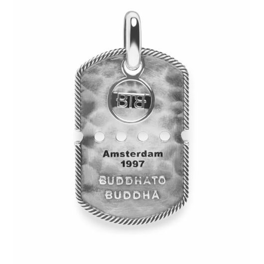 Juweel Buddha To Buddha One Army Tag Pendant Silver 667