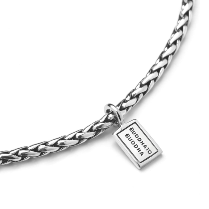 Juweel Buddha To Buddha Collier George XS 60cm Zilver 925 718