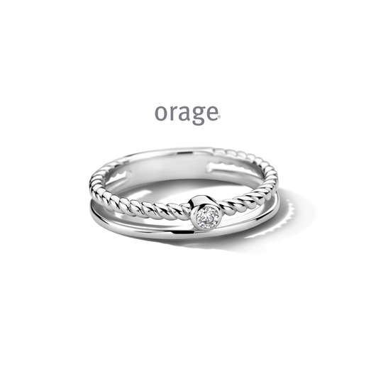 Juweel Orage ring zilver AT013