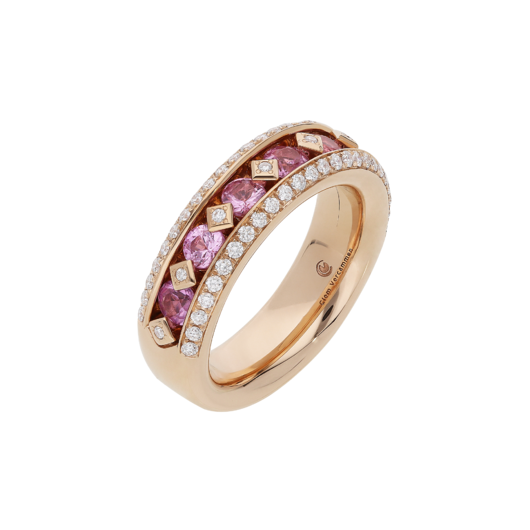 Juweel Clem Vercammen Collection Ring Dama 18 karaat rosé goud A10789/ZRW-R