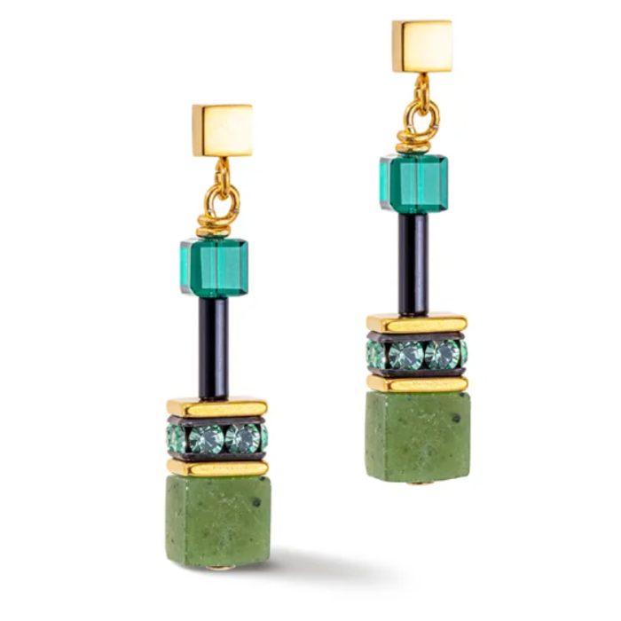 253933 01 Coeur De Lion Clous DOreille Vert 4905-21-0500 Juwelier Clem Vercammen.png