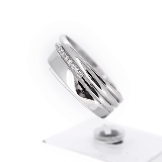 Juweel Ring witgoud 18 karaat briljant '65234-1089-TWDH'