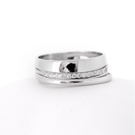 Juweel Ring witgoud 18 karaat briljant '65234-1089-TWDH'