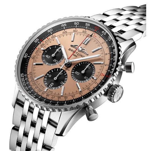 Horloge Breitling Navitimer B01 Chronograph 43 AB0138241K1A1